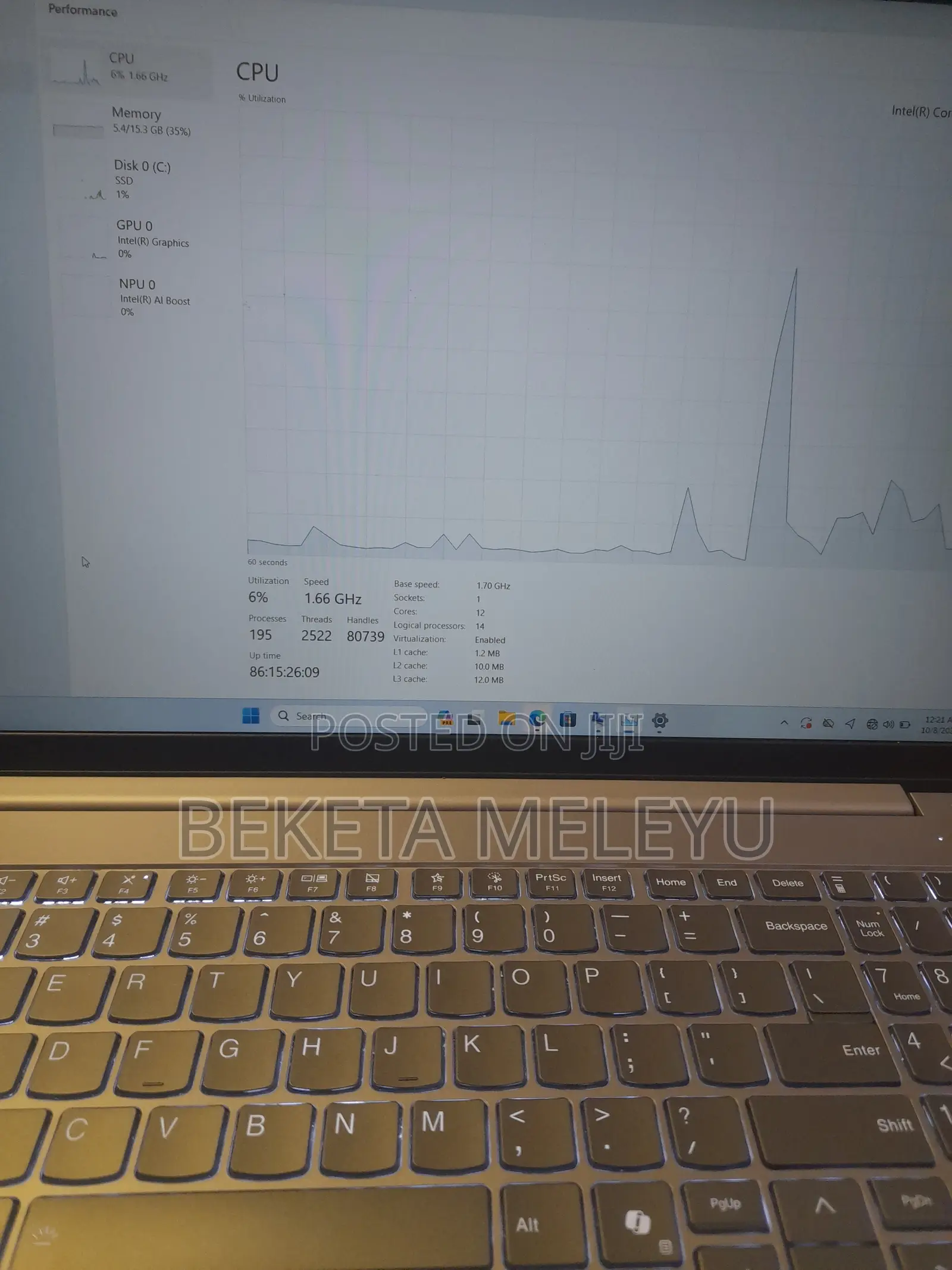 New Laptop Lenovo ThinkBook 15 16GB Intel Core i7 SSD 512GB