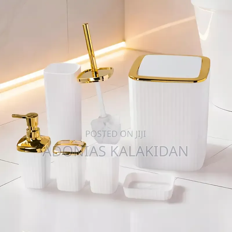 6PCs Modern Bathroom Accessories