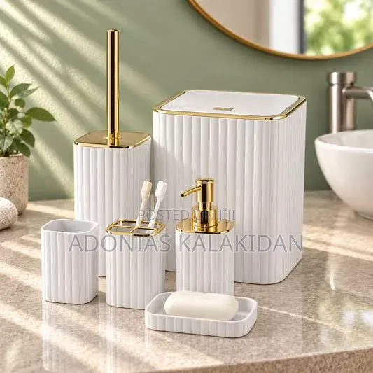 6PCs Modern Bathroom Accessories