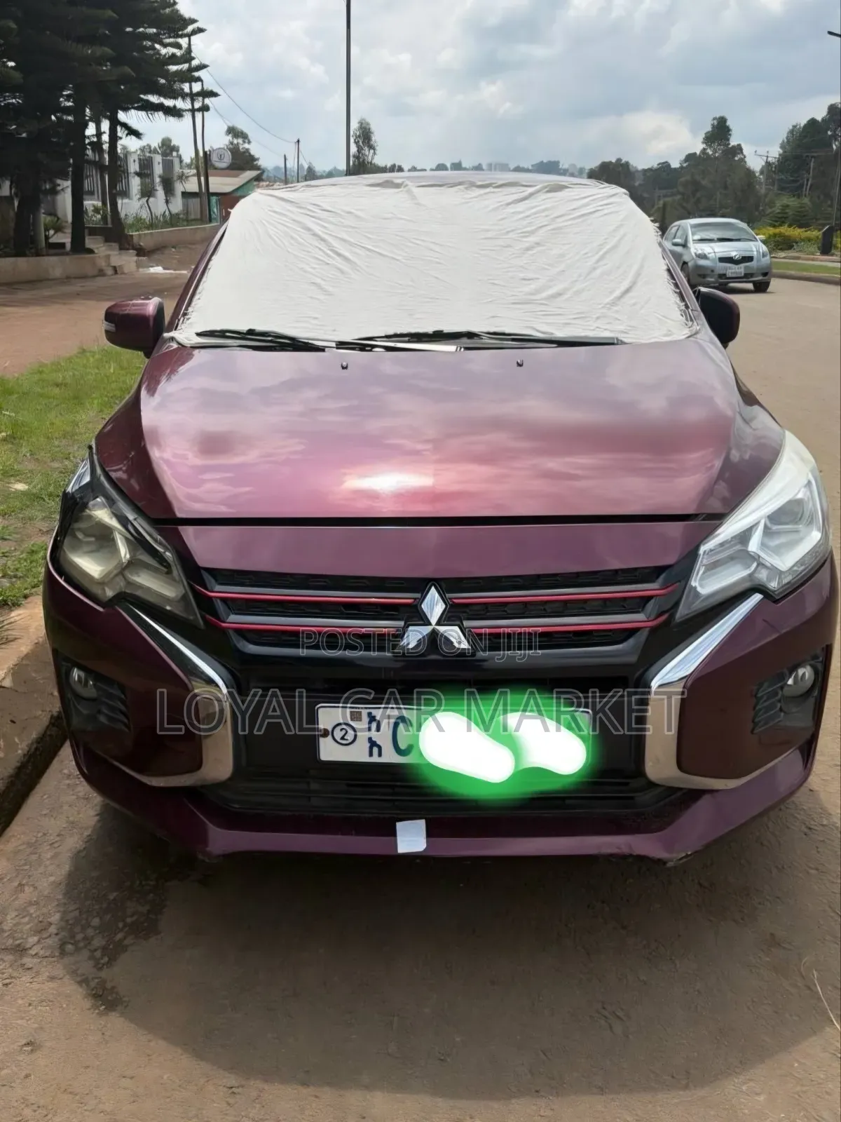 Mitsubishi Attrage 2021 Burgundy
