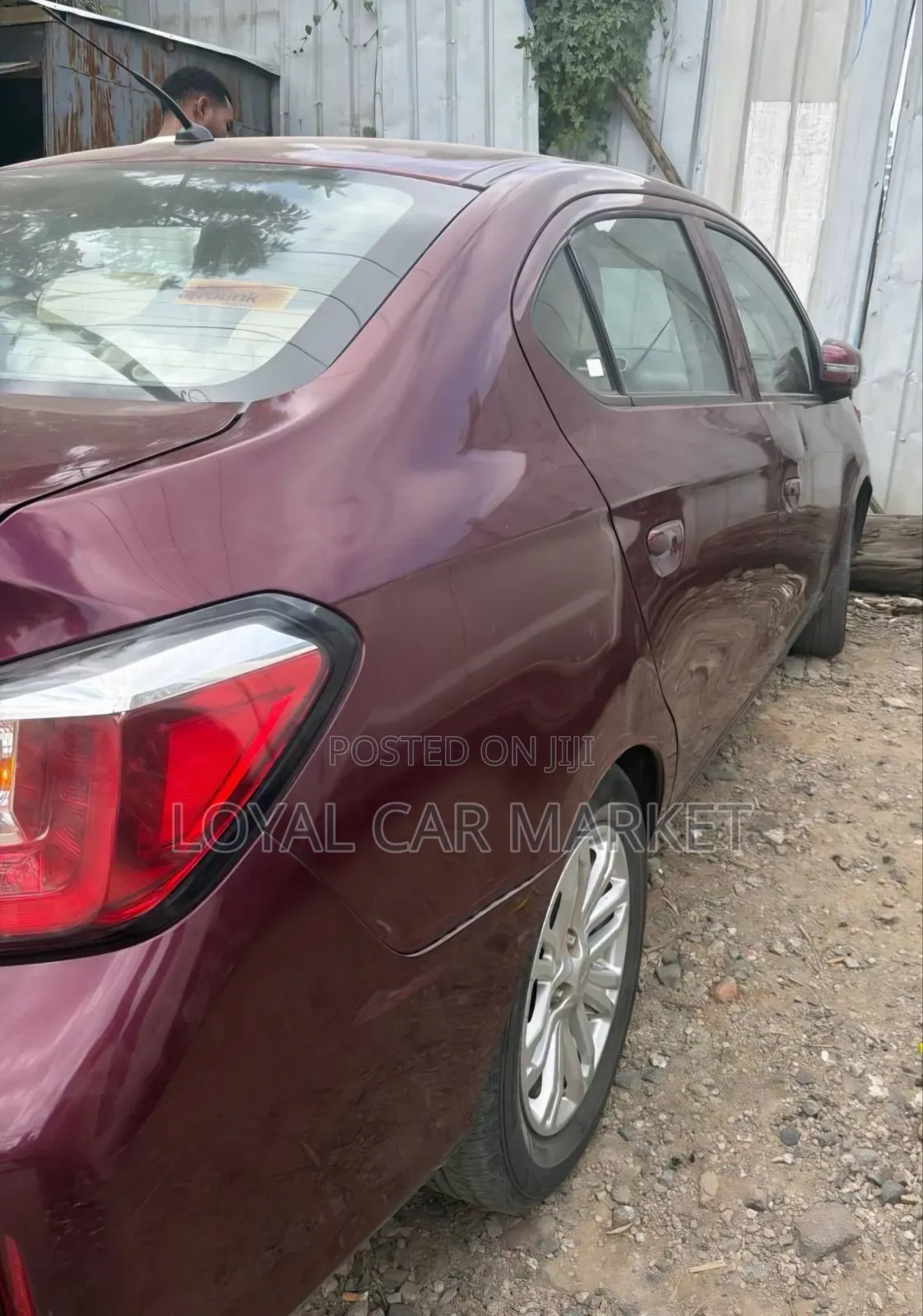 Mitsubishi Attrage 2021 Burgundy