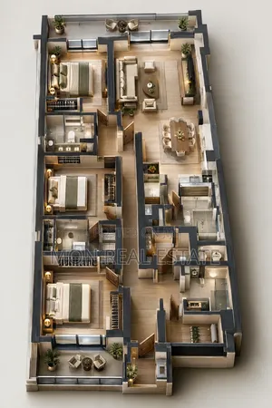 2bdrm Apartment in ሞን ሪልስቴት, Kolfe Keranio for sale