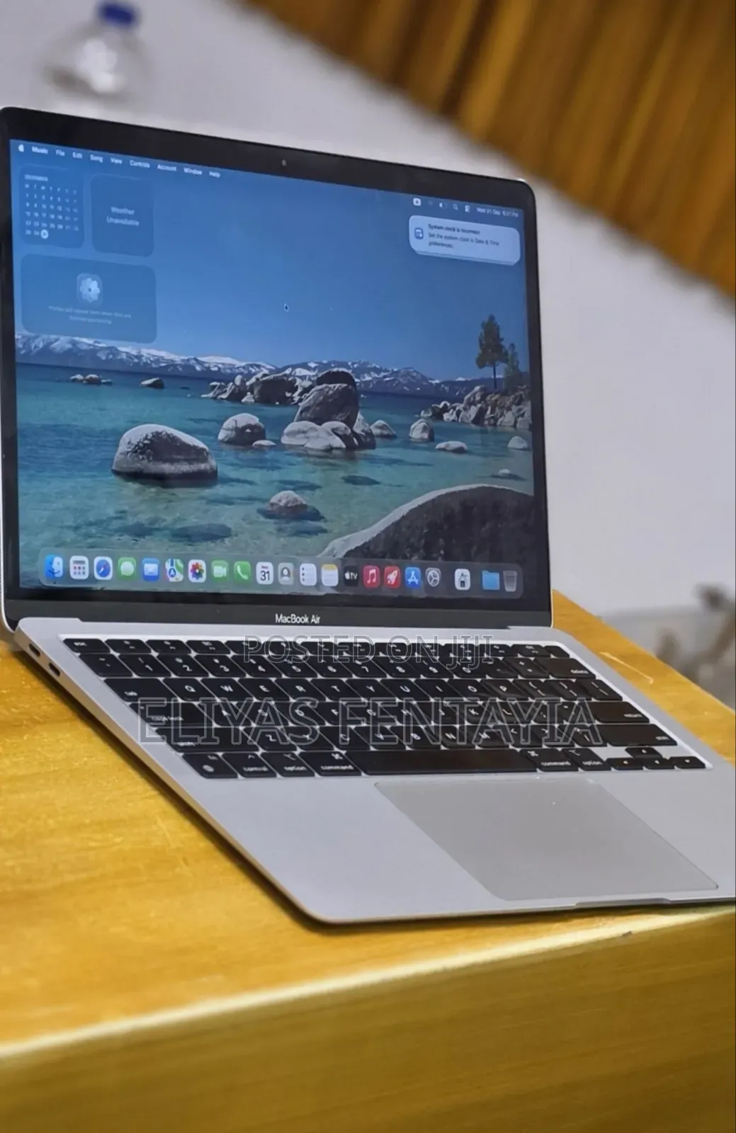 New Laptop Apple MacBook Air 2020 M1 8GB SSD 256GB
