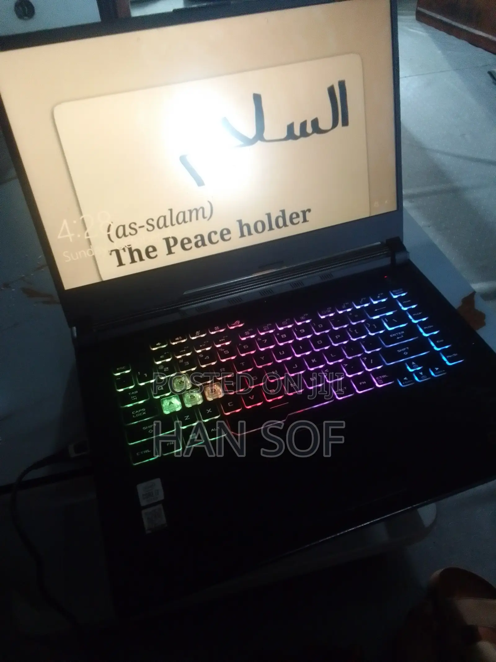 Laptop Asus ROG Strix G15 16GB Intel Core i7 SSD 512GB