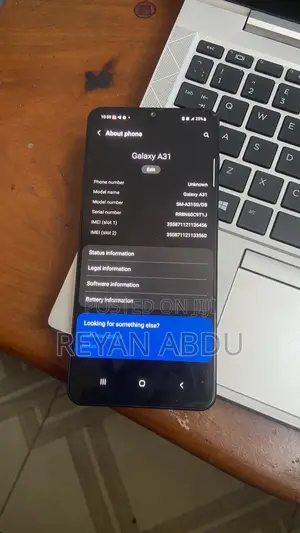 Samsung Galaxy A31 128 GB Blue