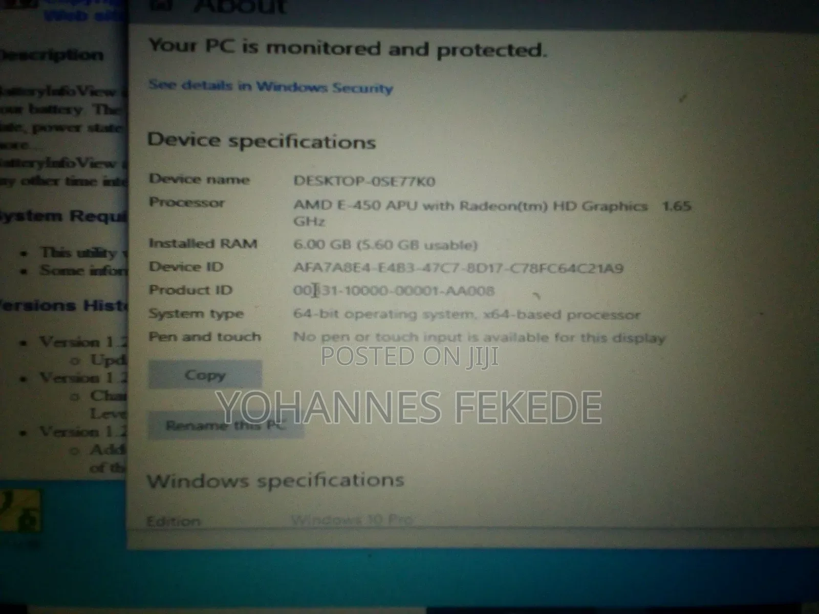 Laptop Dell XPS 15 6GB HDD 72GB