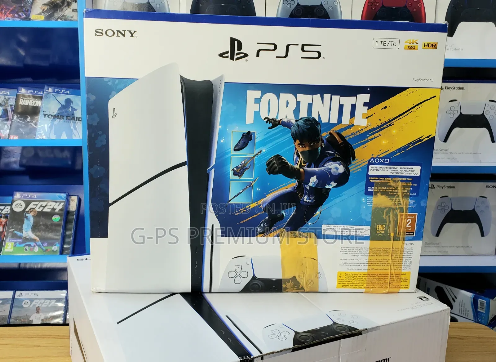 PS5 Slim Brand New – 1 Original Joystick Included – 10% Discount