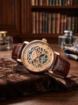 Tevise Automatic Mechanical Skeleton Watch (Model T867F / Tevise Oscar
