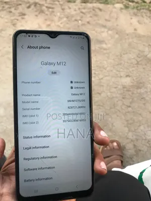 Samsung Galaxy M12 64 GB Black