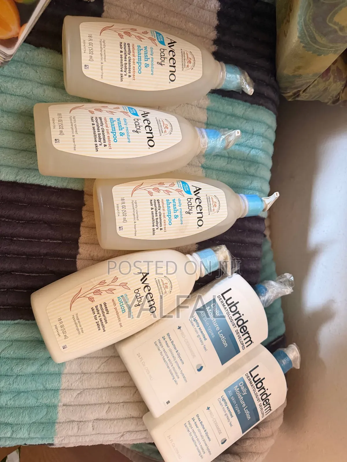 Aveeno Wash and Shampoo and Lotions