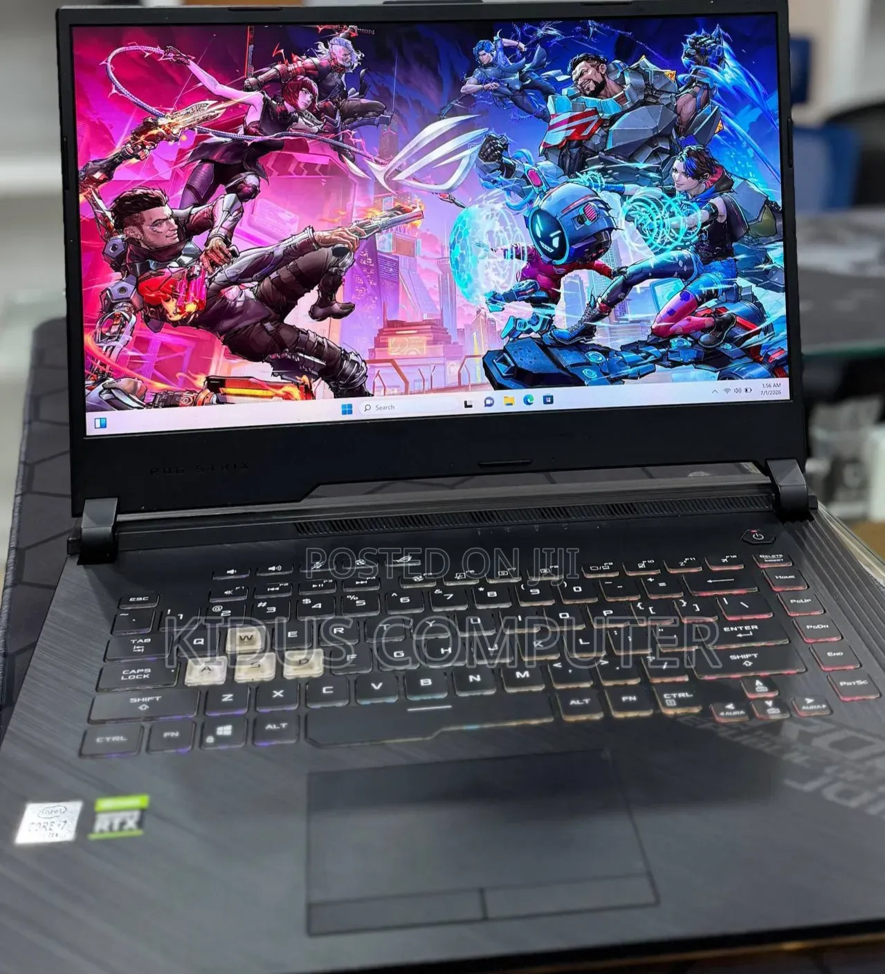 New Laptop Asus ROG Strix G16 G614 16GB Intel Core i7 SSD 512GB