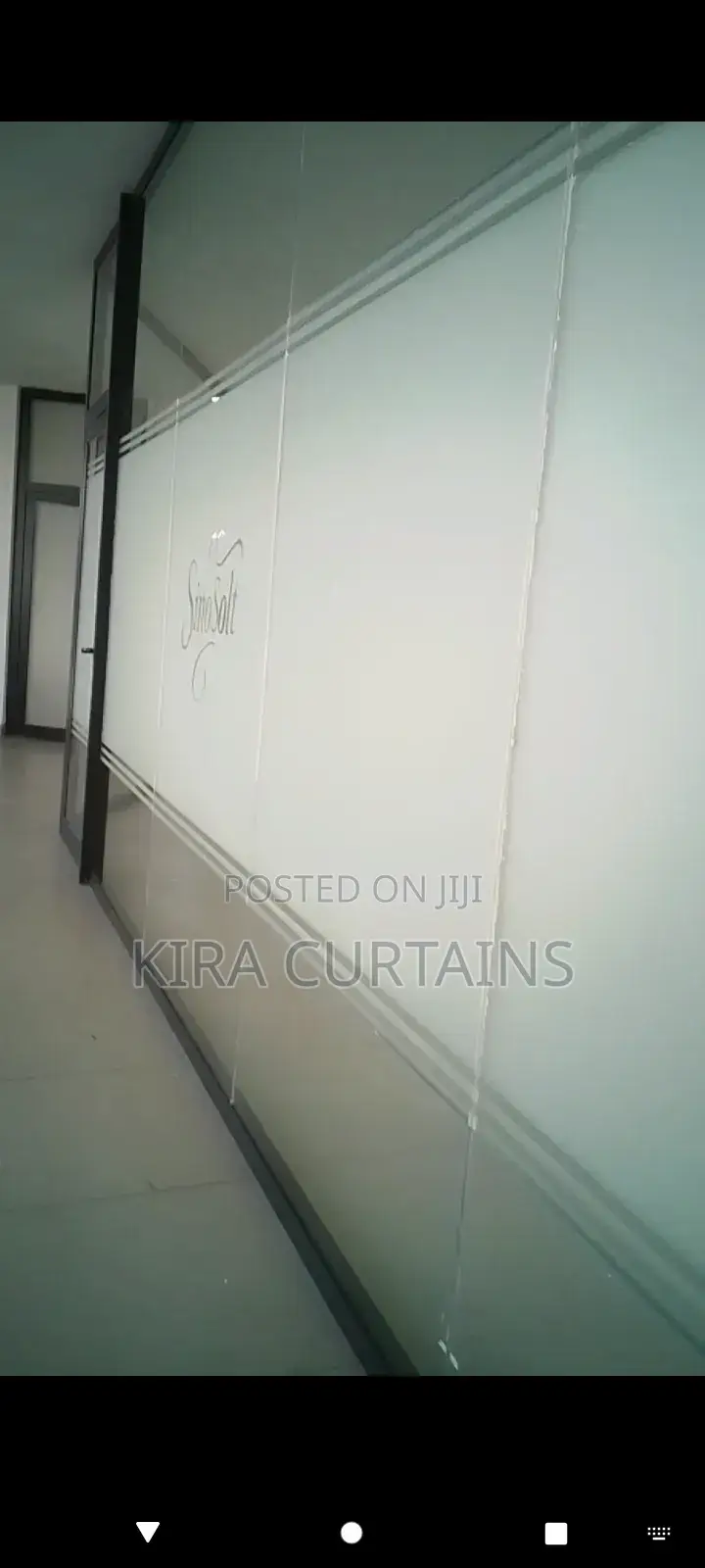ኪራ እስቲከር ስራና ሻተር መጋረጃ
