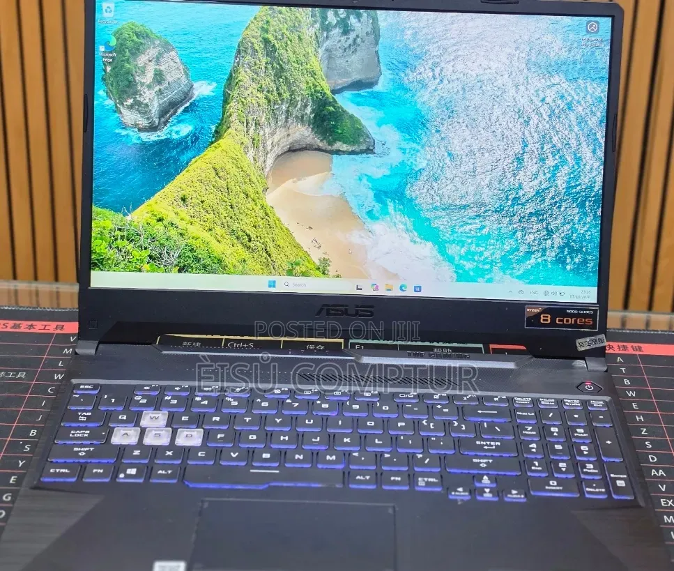 New Laptop Asus TUF Gaming A15 16GB AMD Ryzen 7 SSD 512GB