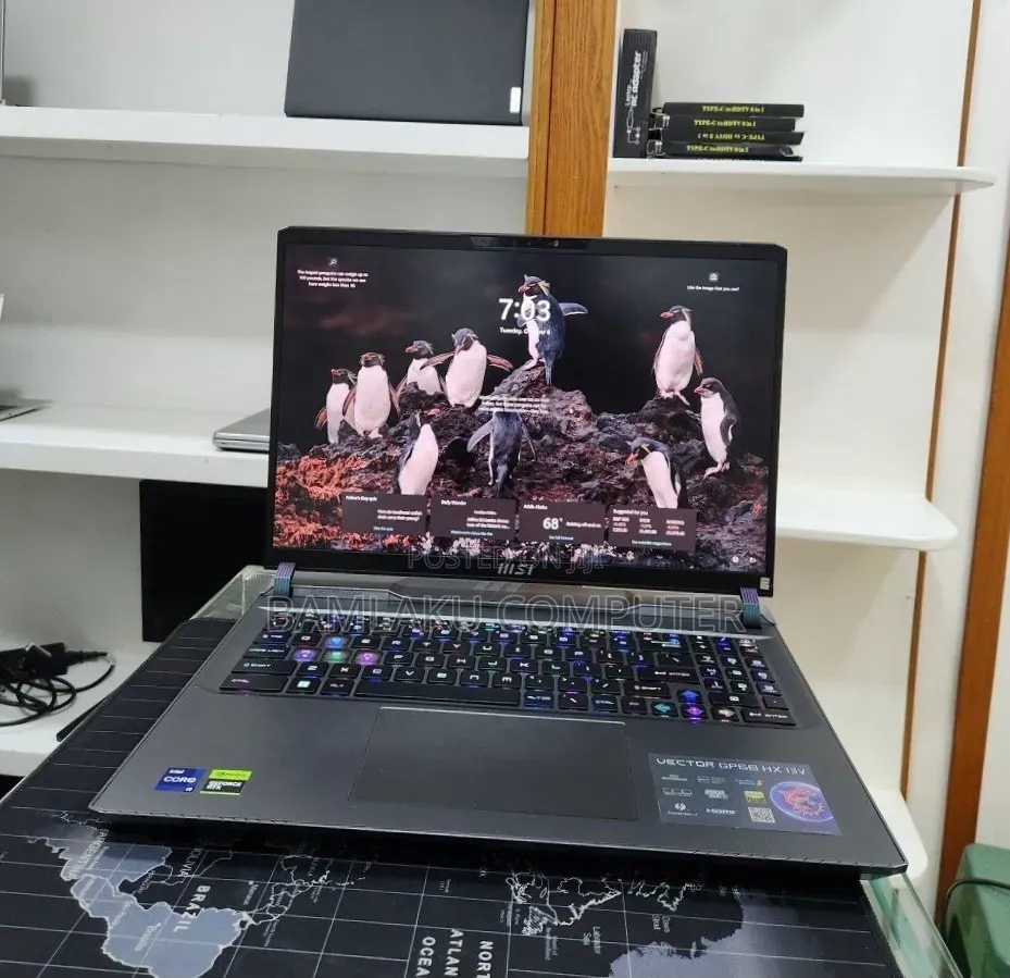 New Laptop MSI Raider GE68HX 13VI-202US 16GB Intel Core i9 SSD 1T