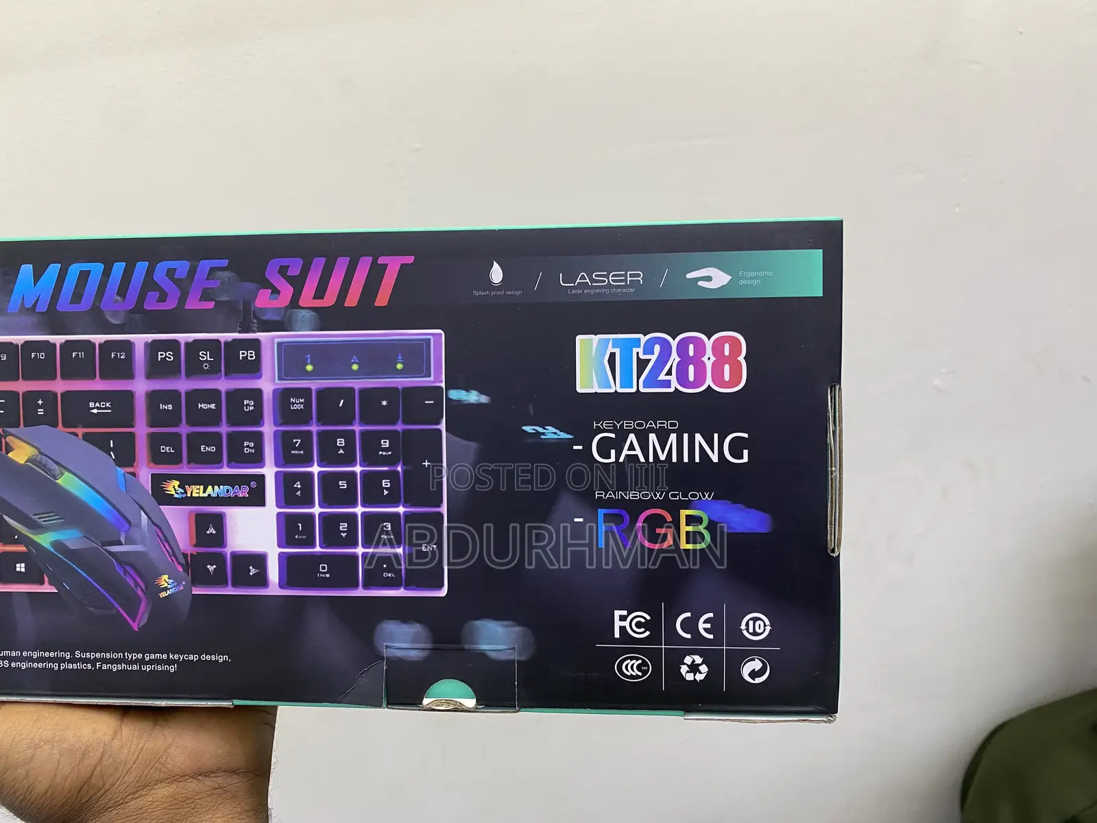 Keyboard Mouse and Suit