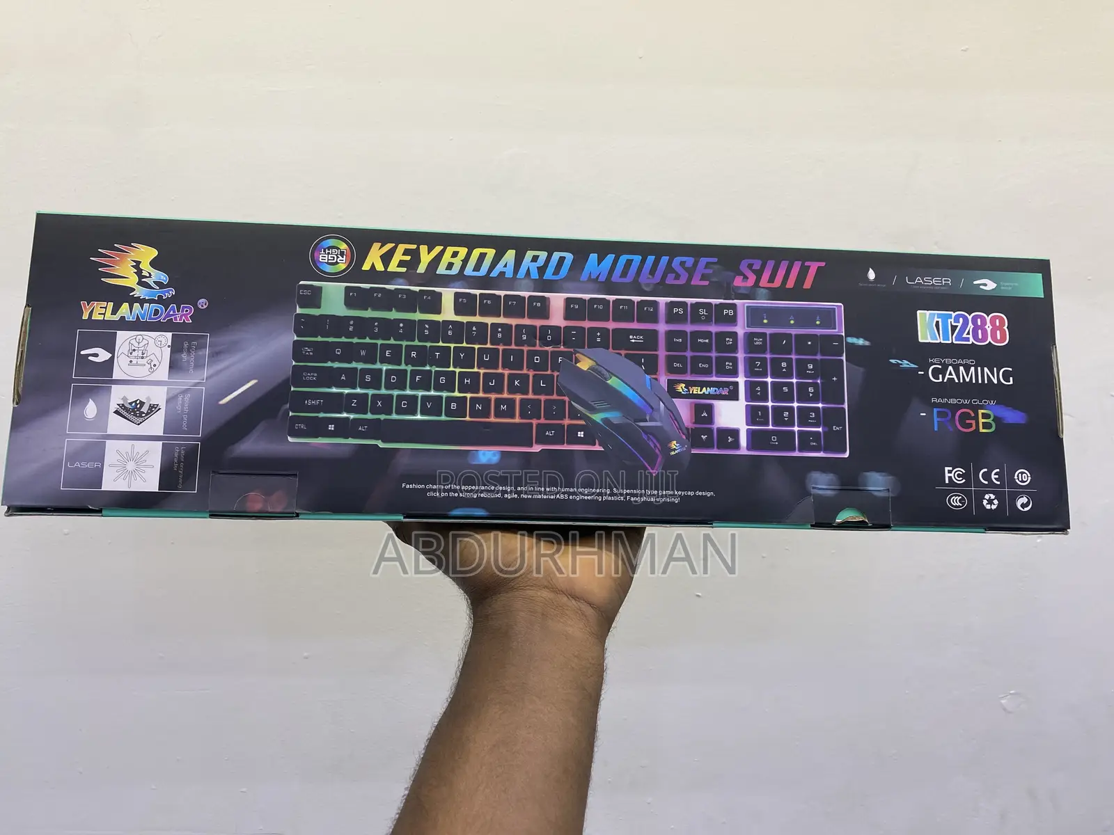 Keyboard Mouse and Suit