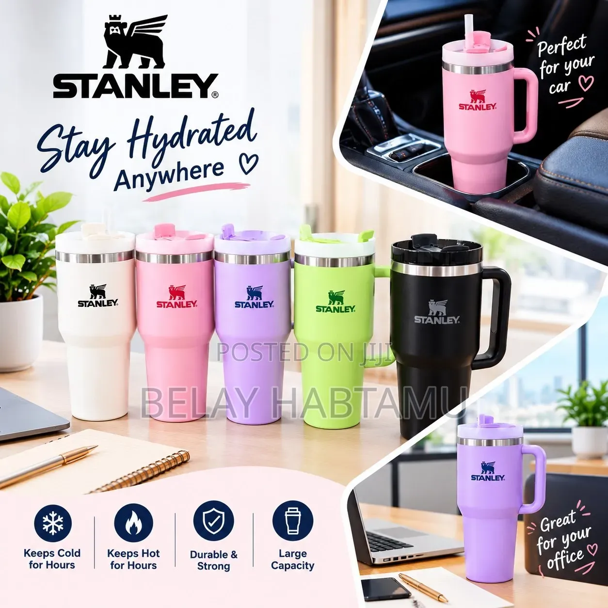 STANLEY Mugs With Straw (Travel Cup