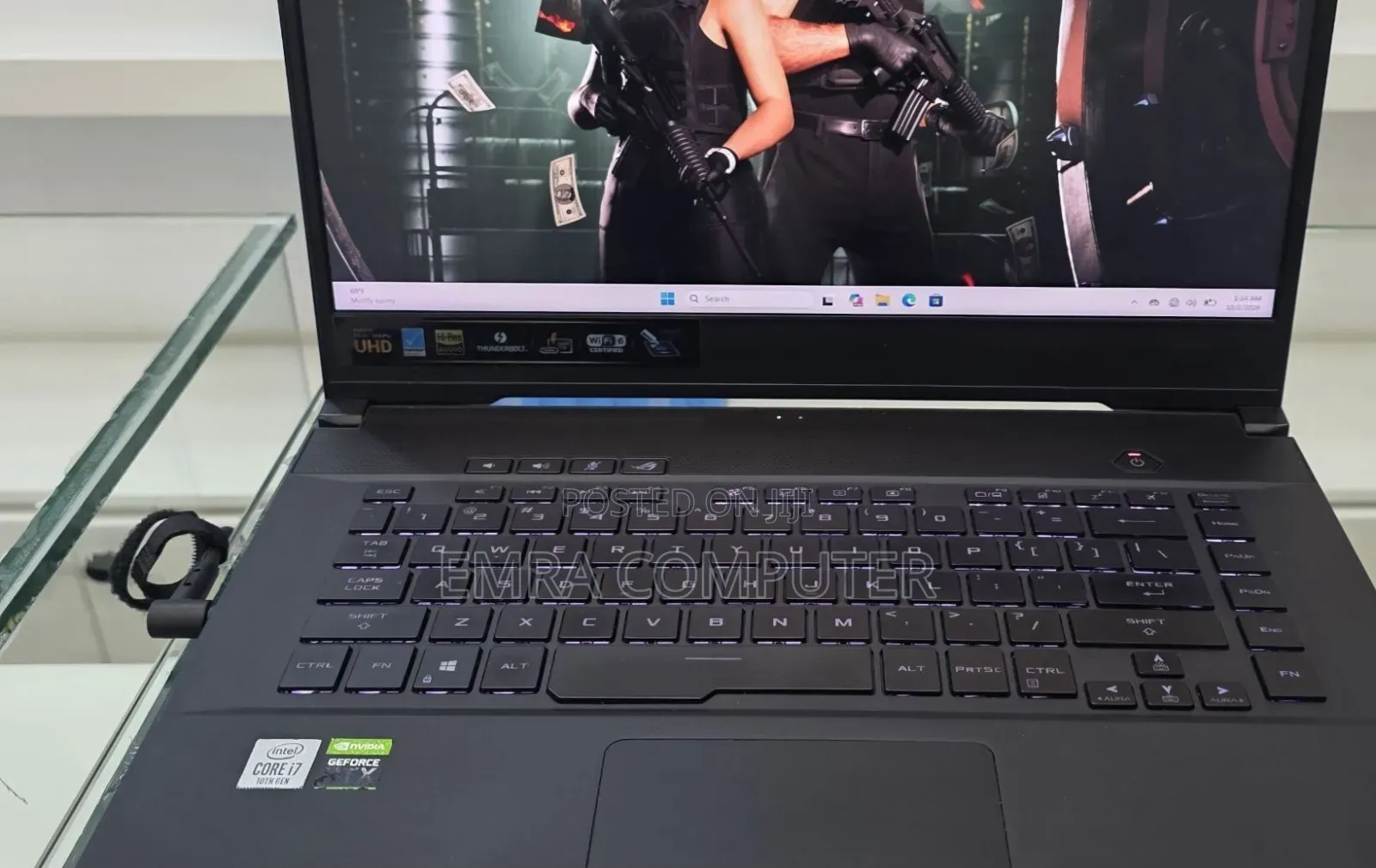 New Laptop Asus ROG Zephyrus M15 GU502LU 16GB Intel Core i7 SSD 512GB