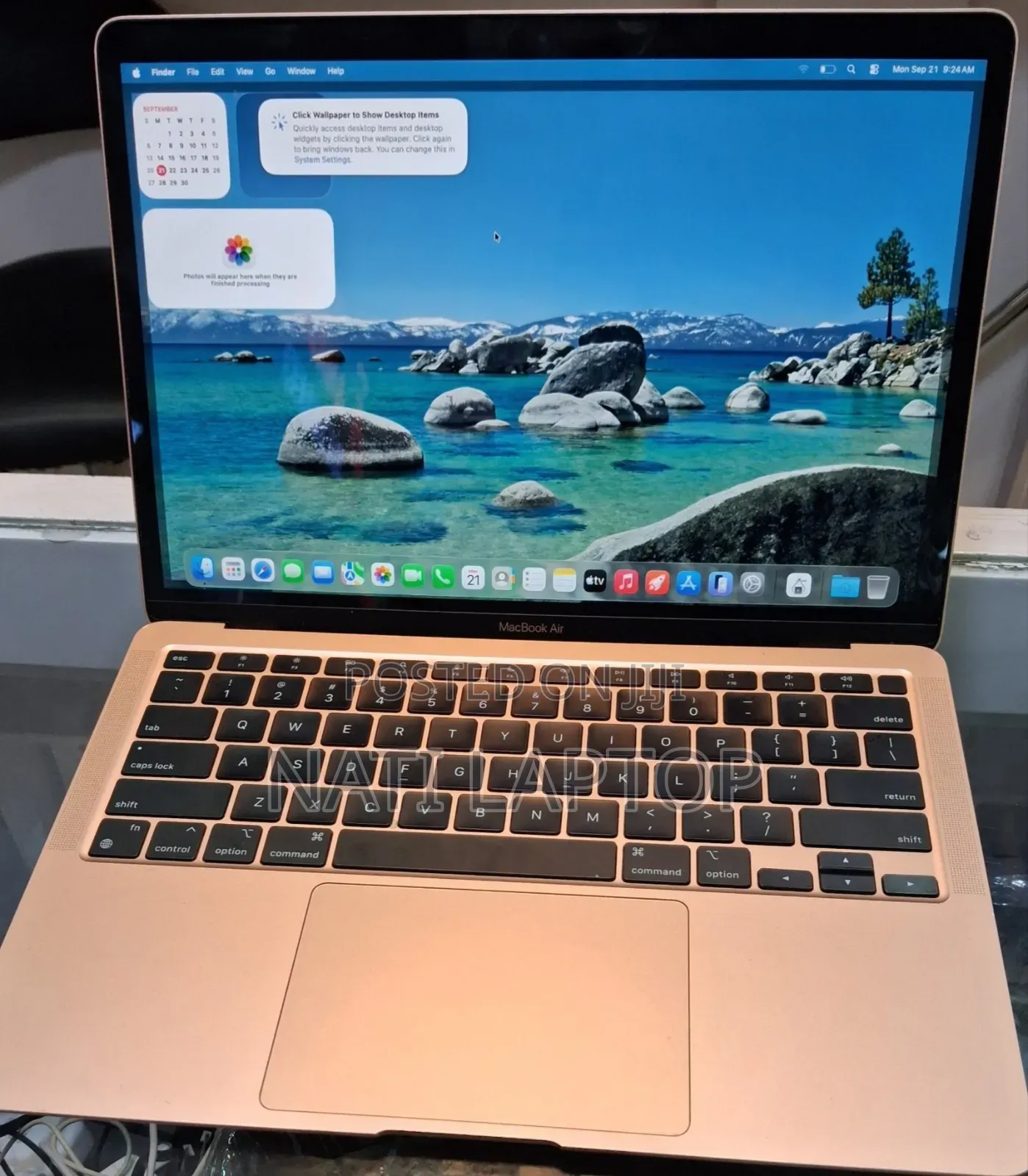New Laptop Apple MacBook Air 2020 M1 8GB Apple M1 SSD 512GB