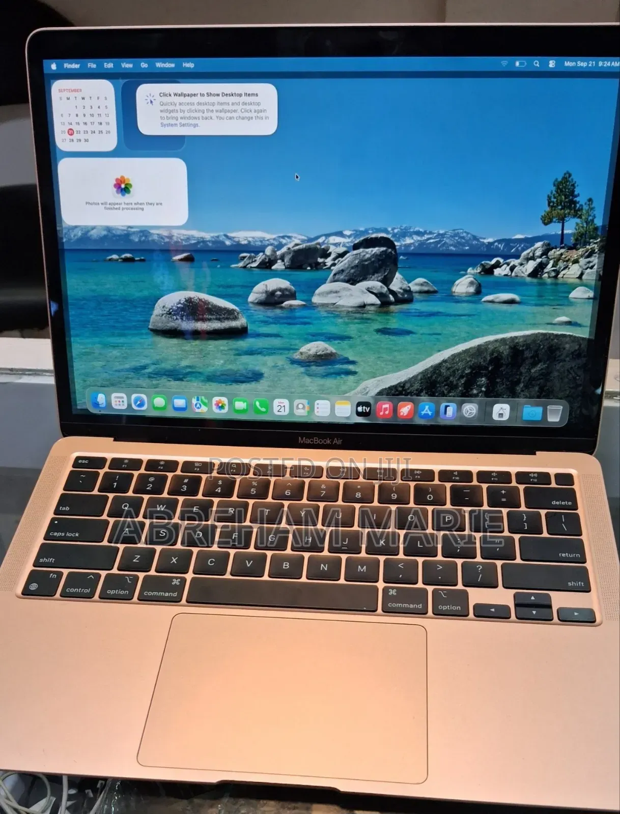 New Laptop Apple MacBook Air 2020 M1 8GB Apple M1 SSD 512GB