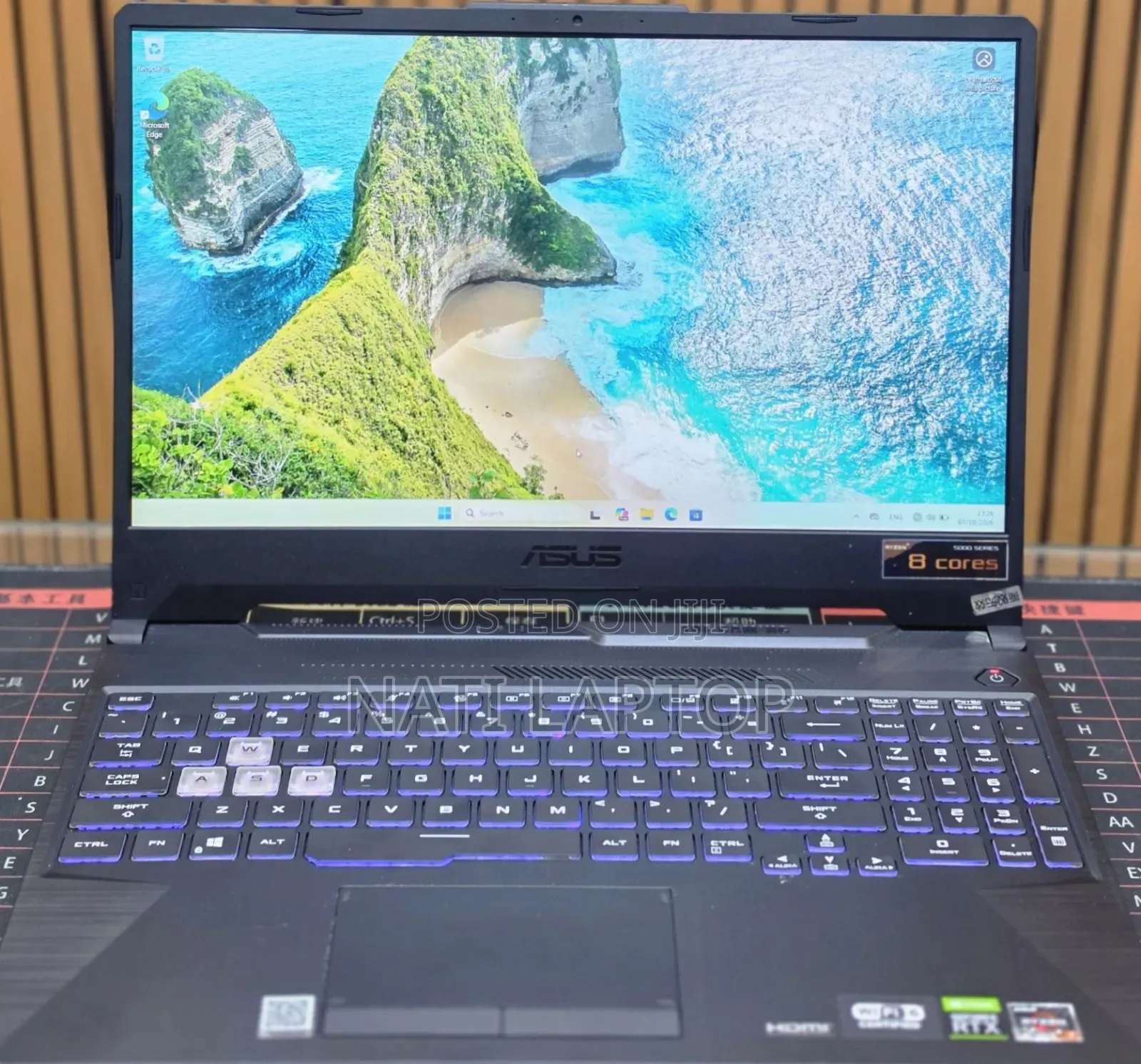 New Laptop Asus TUF Gaming A15 16GB AMD Ryzen 7 SSD 512GB