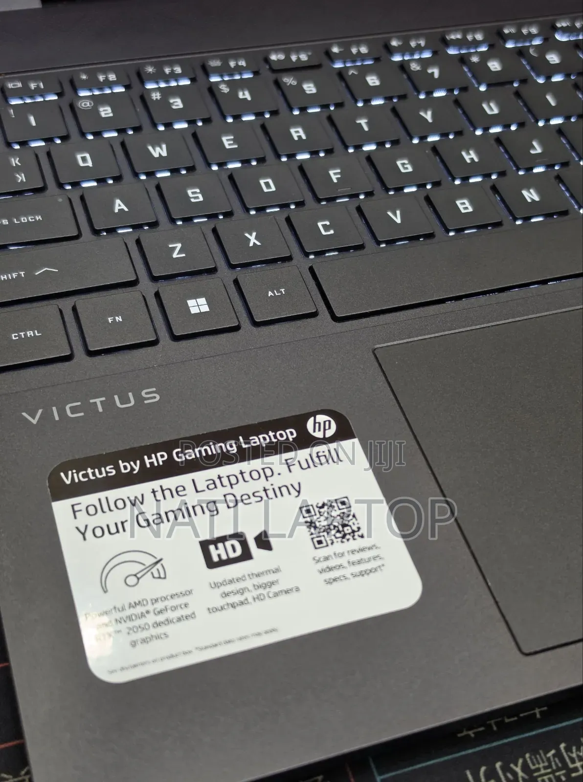 New Laptop HP Victus 15 8GB AMD Ryzen 5 SSD 512GB