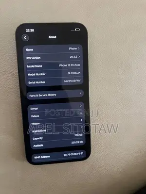 Apple iPhone 13 Pro Max 256 GB Black