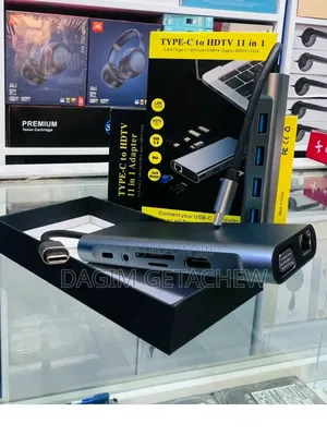 11-in-1 Type-C to HDTV Multiport Adapter
