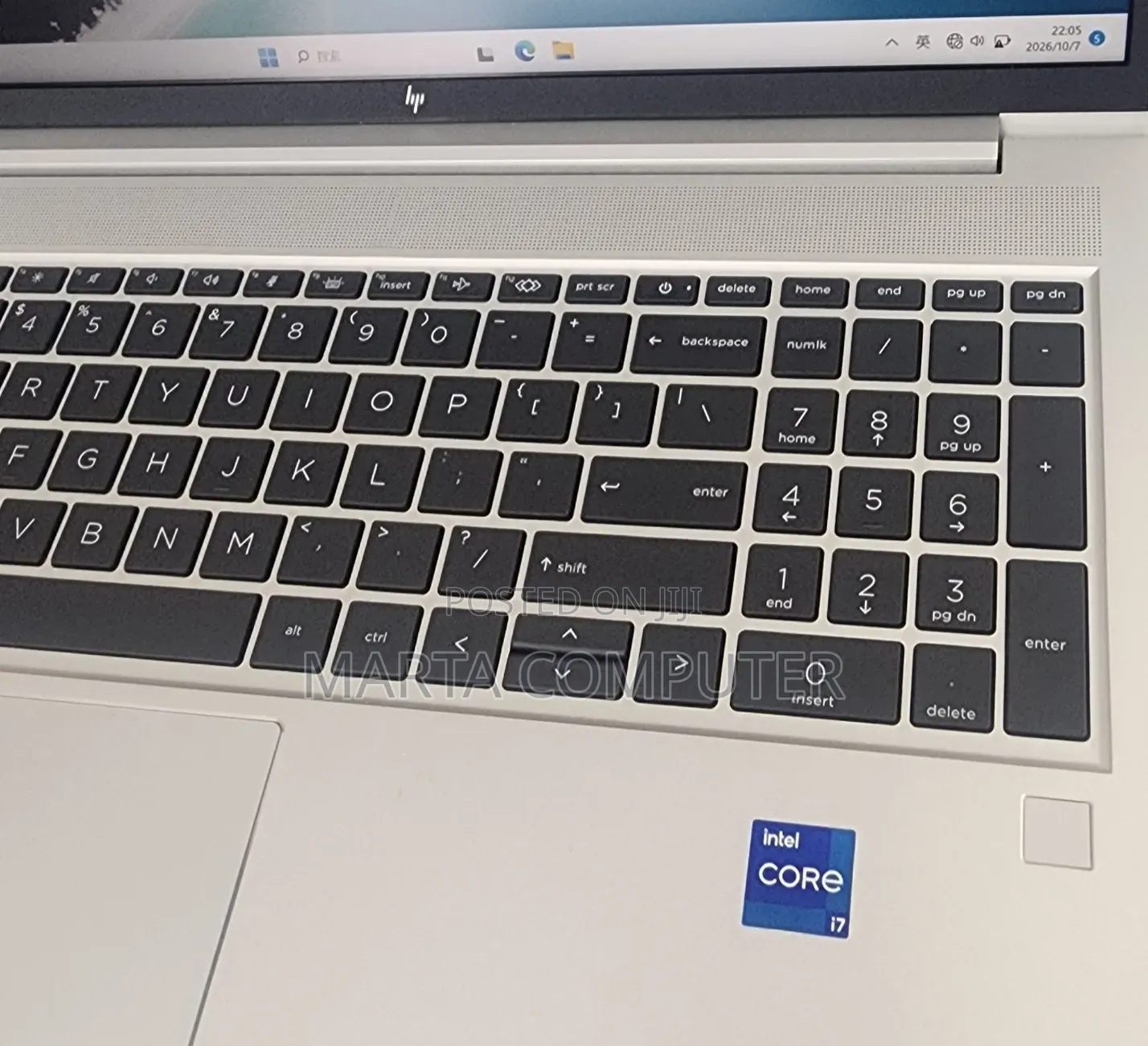 New Laptop HP 650 16GB Intel Core i7 SSD 512GB