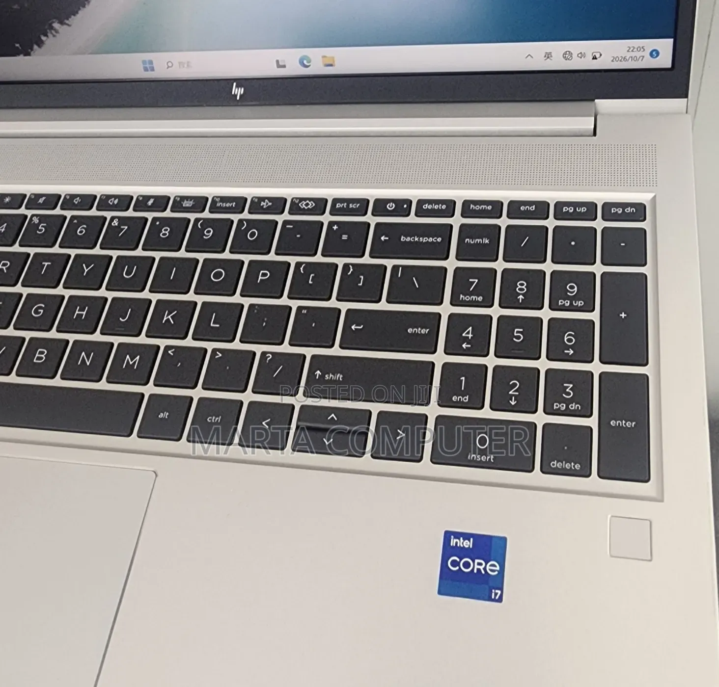 New Laptop HP 650 16GB Intel Core i7 SSD 512GB
