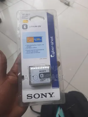 Sony NP-BK1 Lithium-Ion Battery Designed for Sony Cyber-Shot Digital