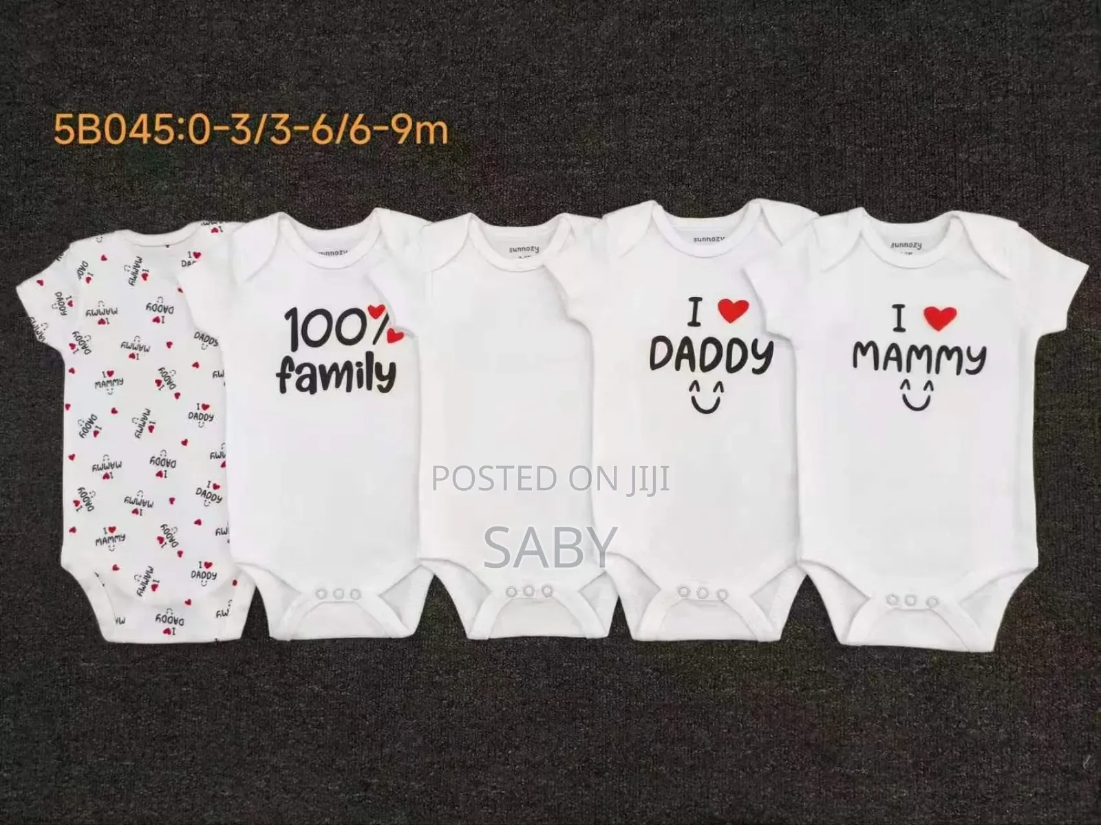 5pcs Carter