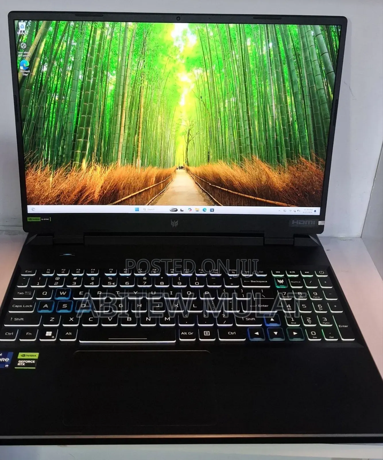 New Laptop Acer Predator Helios 300 16GB Intel Core i9 SSD 1T