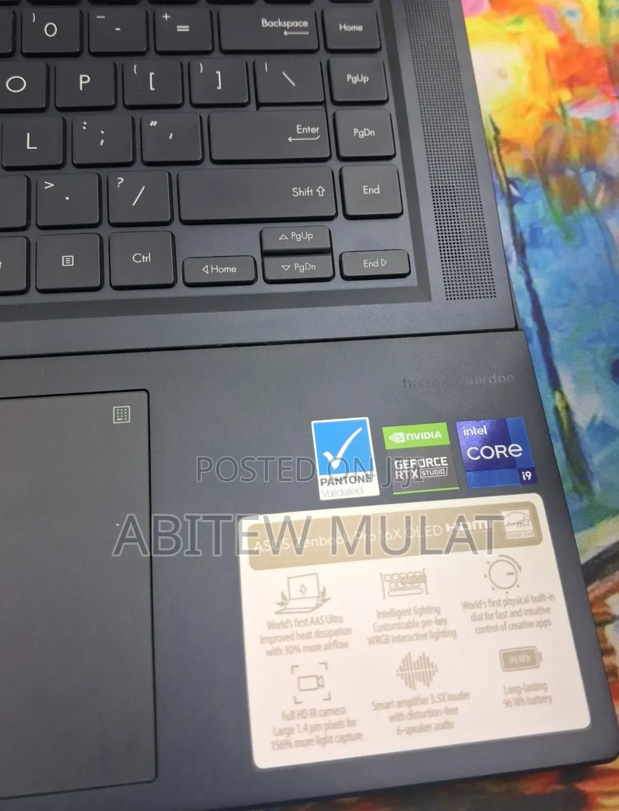 New Laptop Asus Zenbook 15 OLED 32GB Intel Core i9 SSD 1T