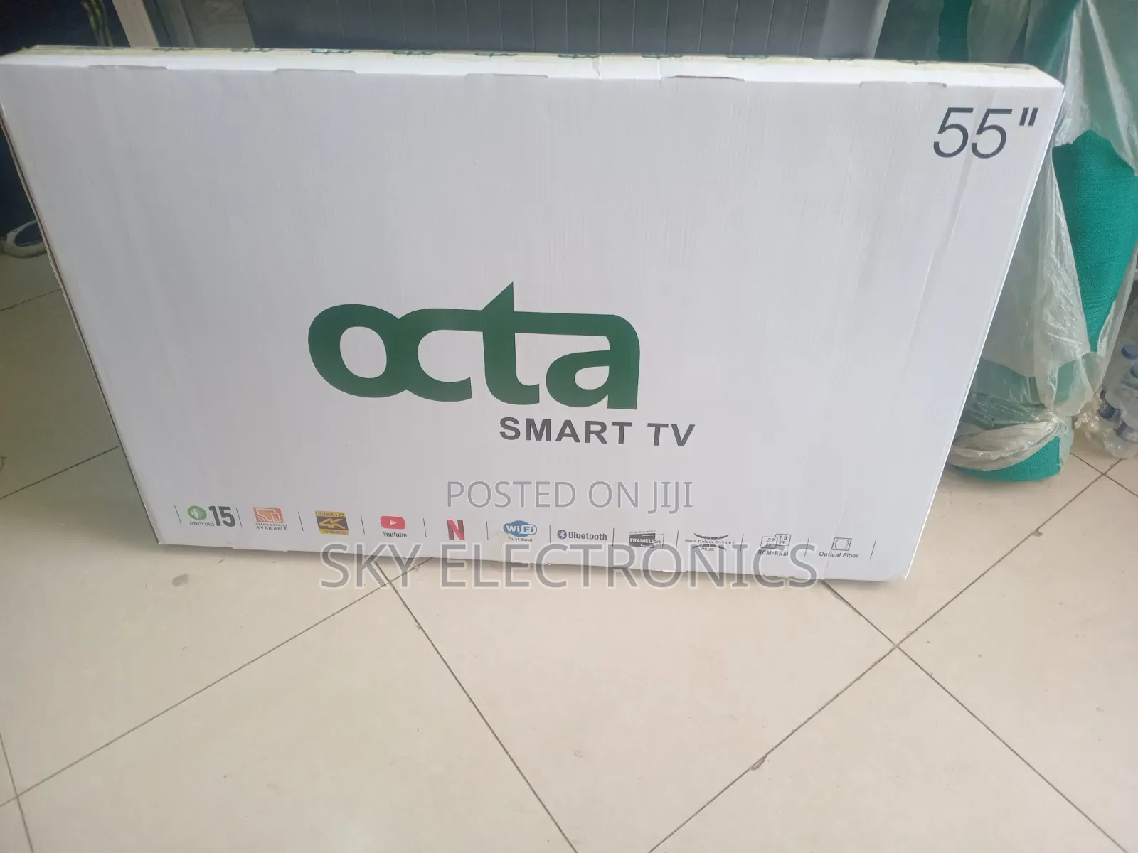 Octa TV 55inchi Qled 4k Smart Android