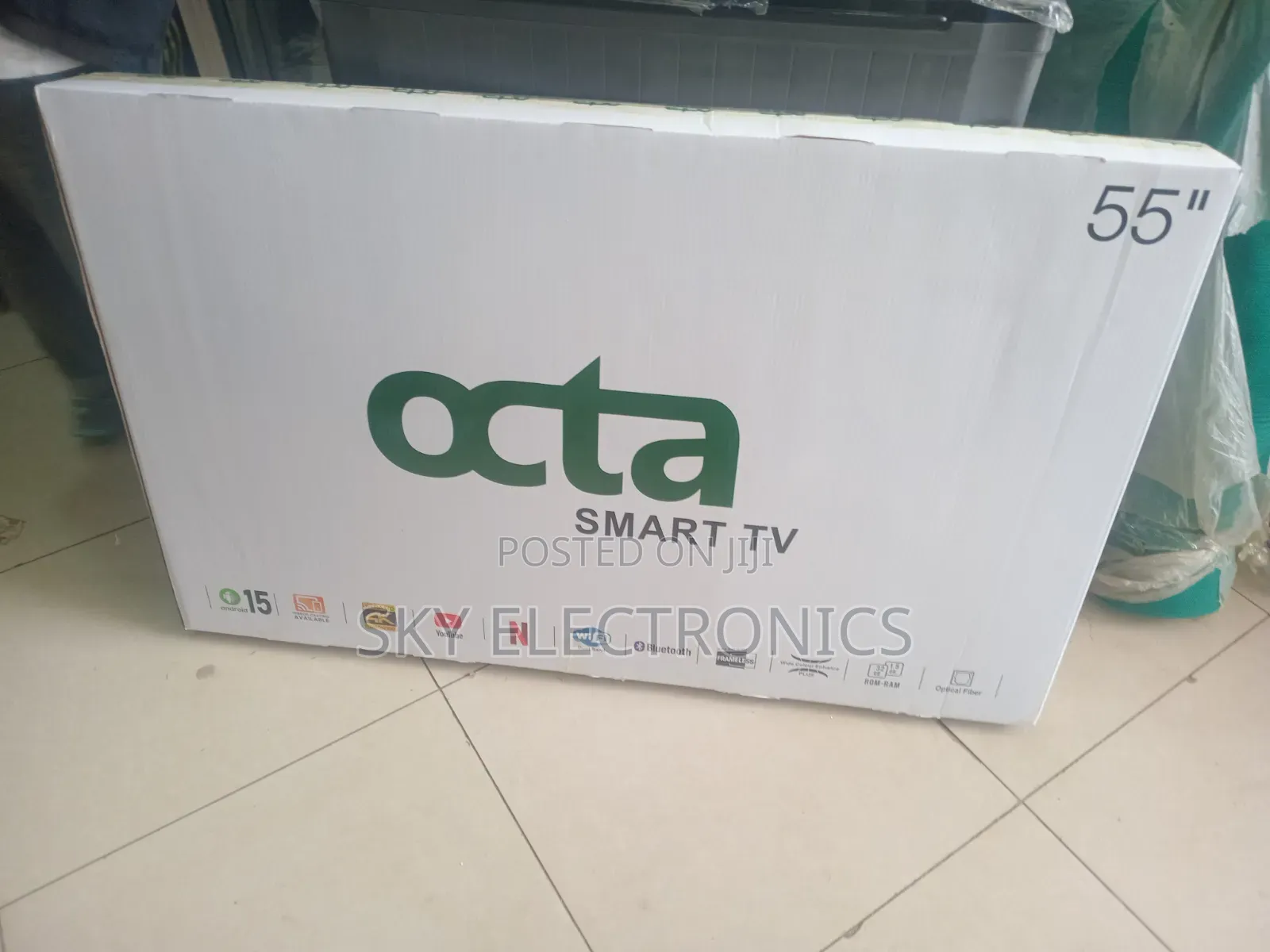 Octa TV 55inchi Qled 4k Smart Android