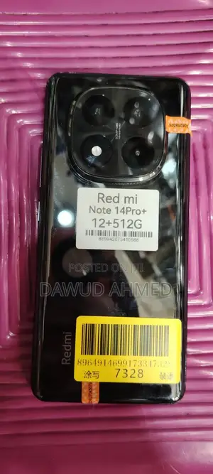 New Xiaomi Redmi Note 14 Pro+ 512 GB Black