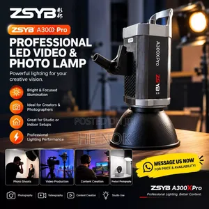 ZSYB A300XPro Professional LED Studio Video and Photo Light