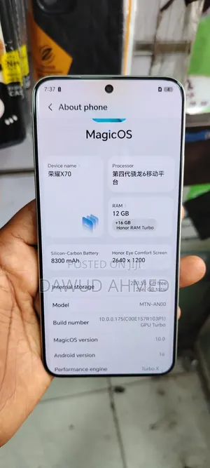 New Honor X9d 256 GB Rose Gold