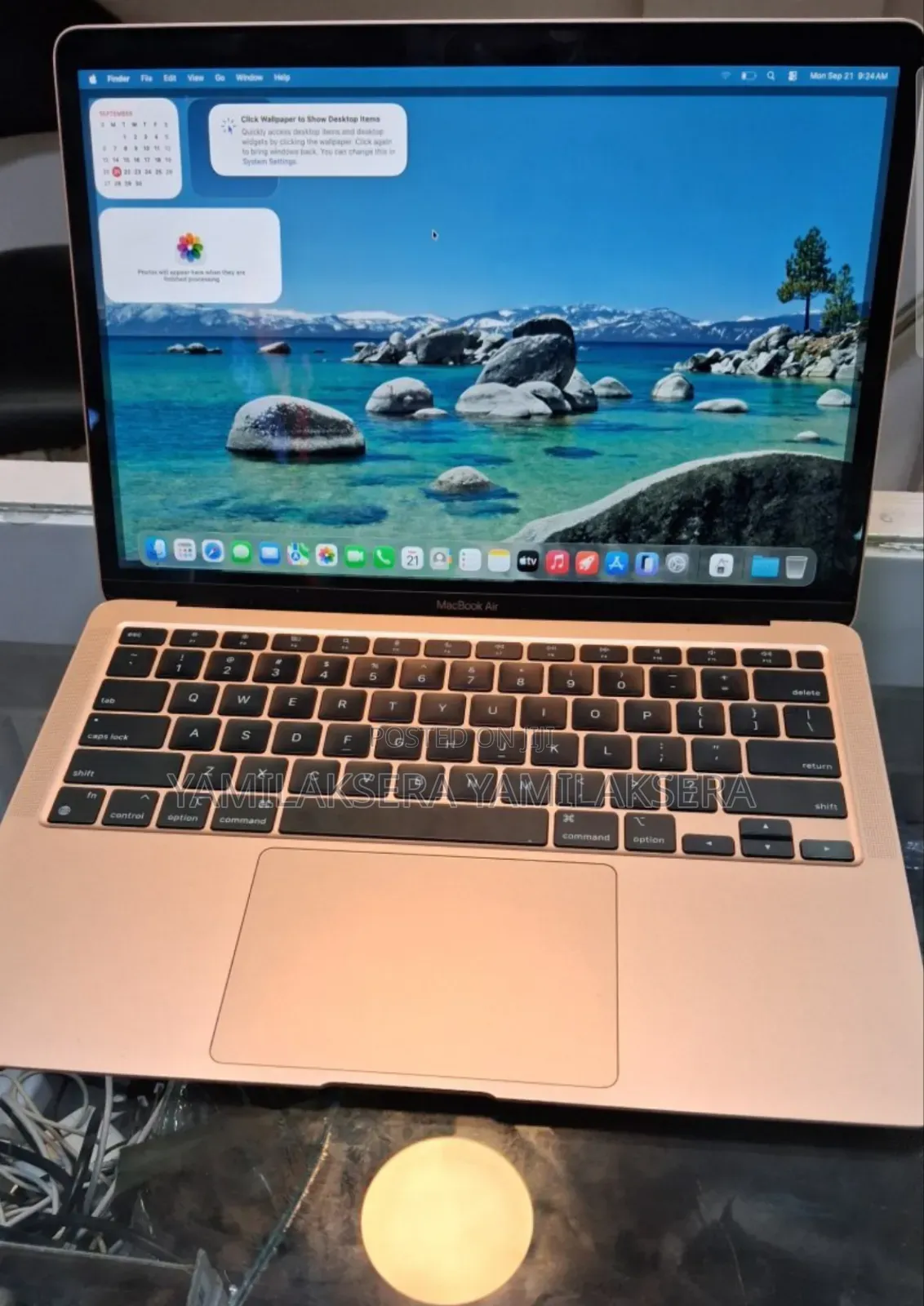 New Laptop Apple MacBook Air 2020 M1 8GB Apple M1 SSD 256GB
