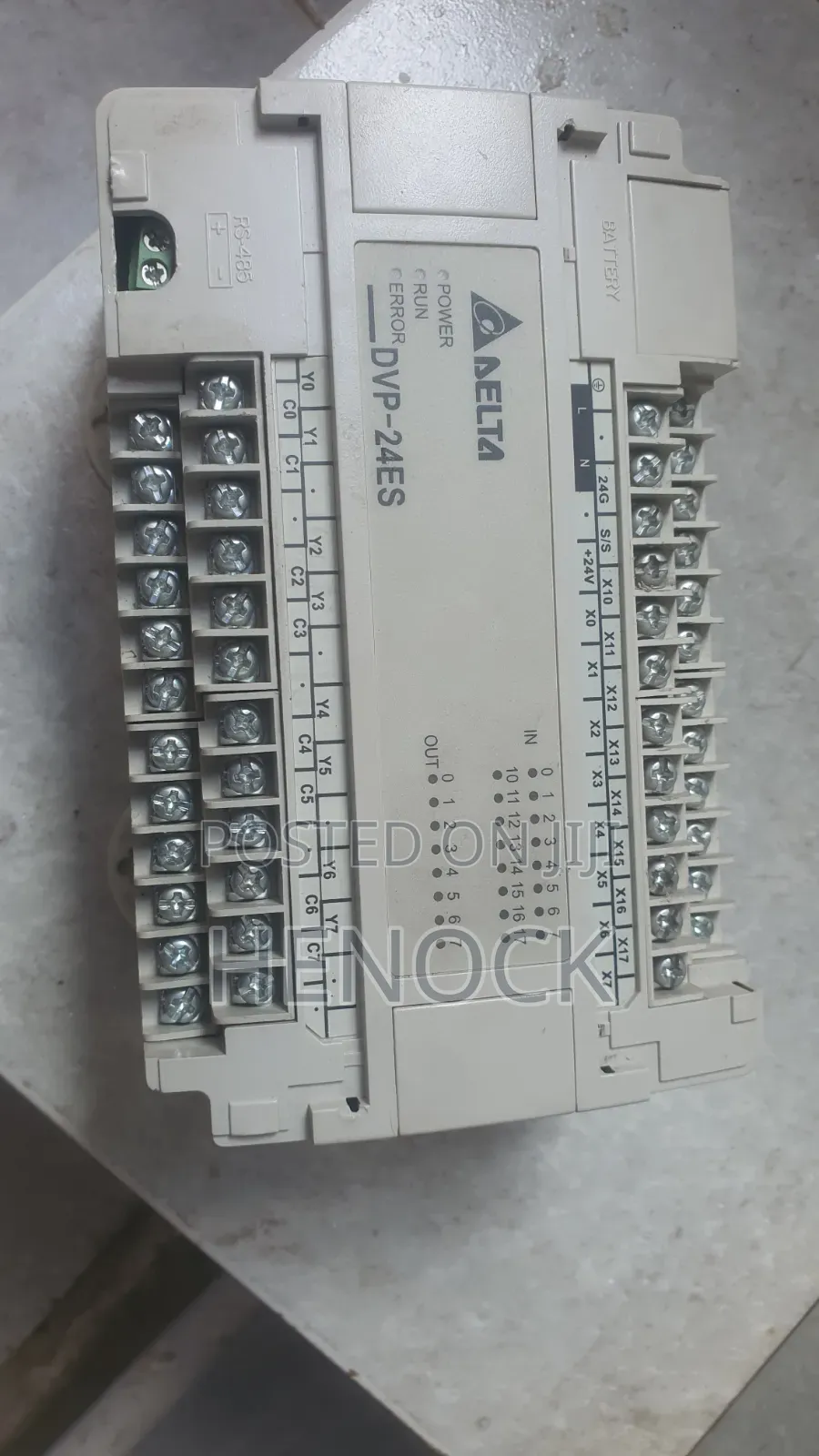 Delta DVP24ES00T2 PLC (24 I/O Transistor Output) Industrial Controller