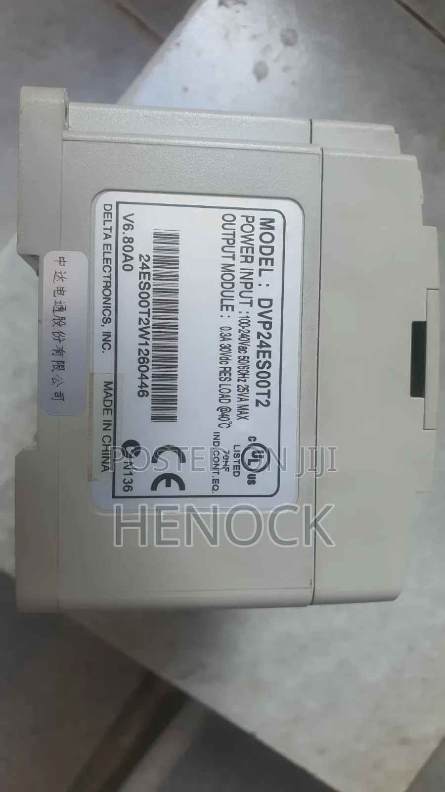 Delta DVP24ES00T2 PLC (24 I/O Transistor Output) Industrial Controller