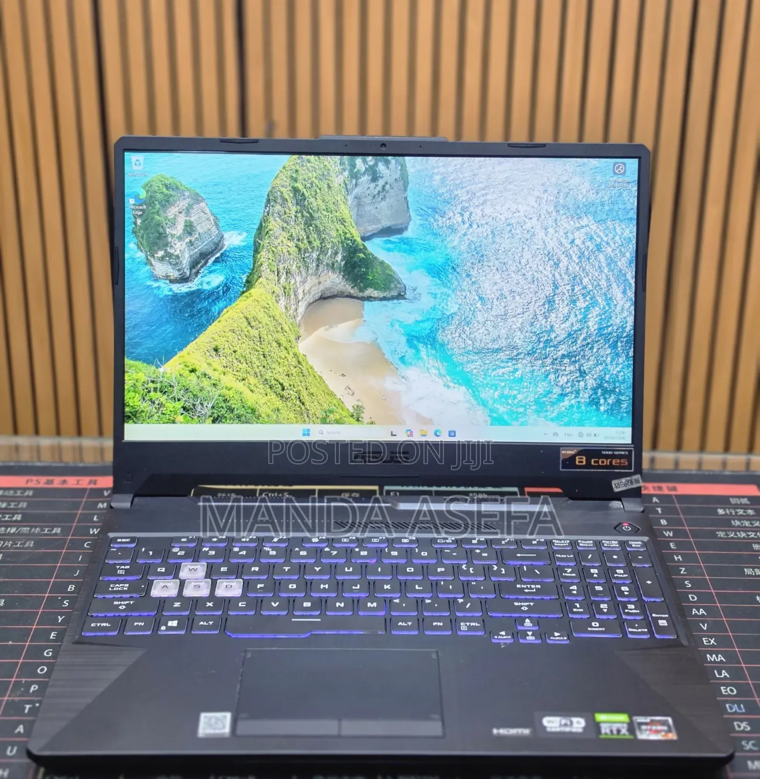 New Laptop Asus TUF Gaming A15 16GB AMD Ryzen 7 SSD 512GB