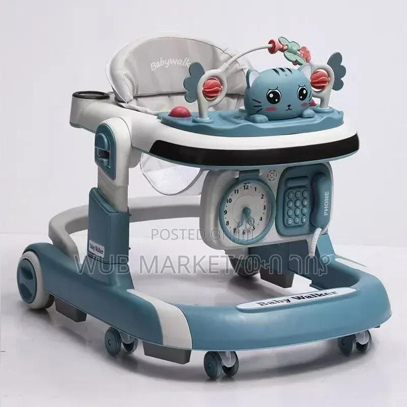 Premium Multifunctional Baby Walker ዘመናዊ የልጆች መለማመጃ ጀሬሎ