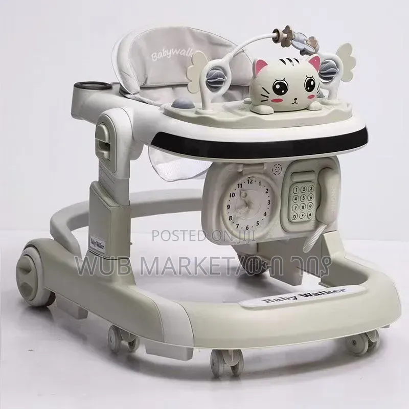Premium Multifunctional Baby Walker ዘመናዊ የልጆች መለማመጃ ጀሬሎ