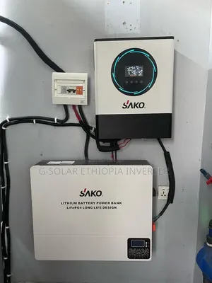 11kw Solar Power System in Ethiopia - 11kw-5.12kwh*2pc Lifepo4-9pc*620