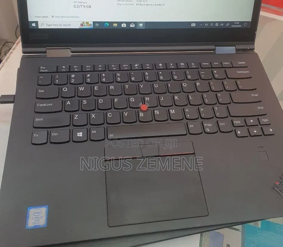 New Laptop Lenovo ThinkPad X1 Carbon 16GB Intel Core i7 SSD 512GB
