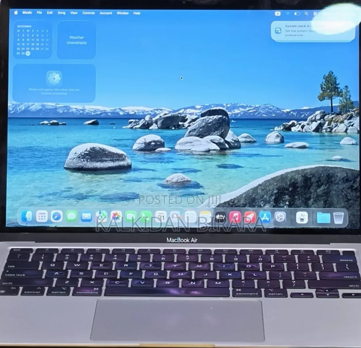 New Laptop Apple MacBook Air 2020 M1 8GB Apple M1 SSD 256GB