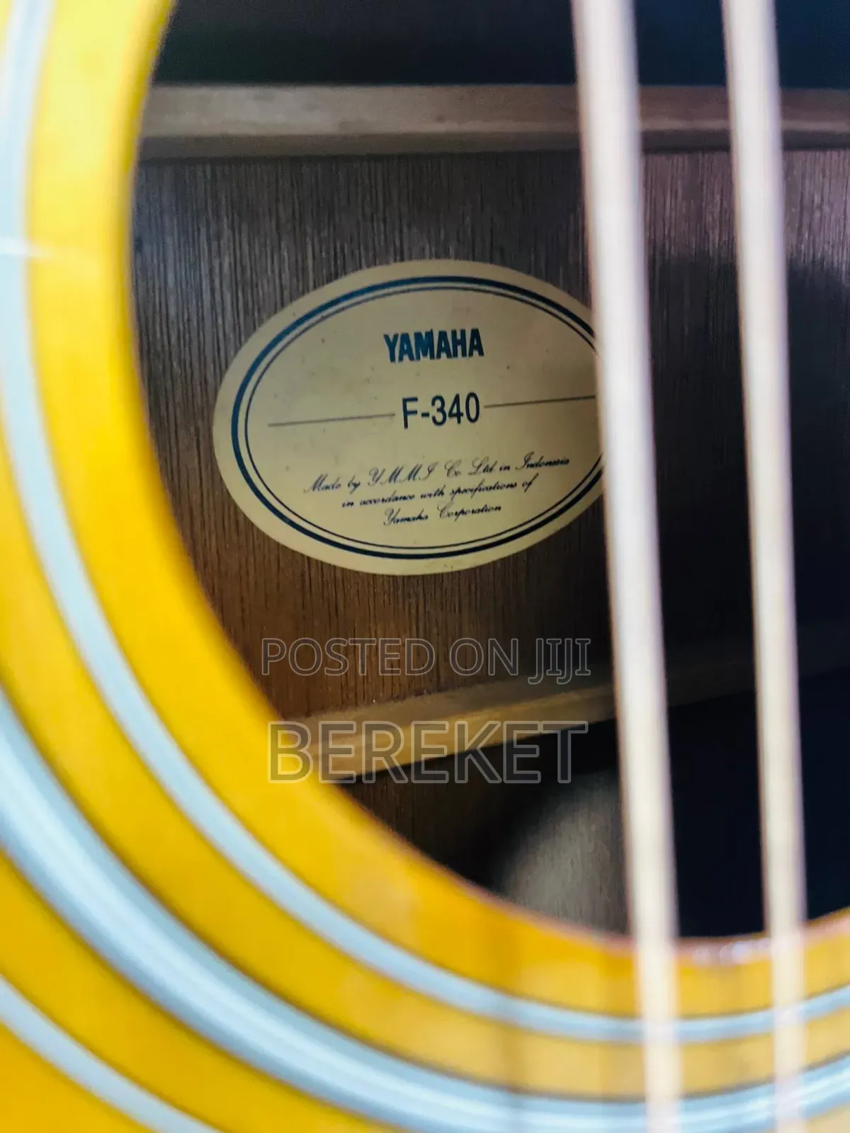 Yamaha 340 Box Guitar ቦክስ ጊታር