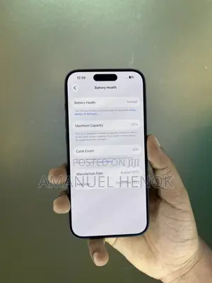 New Apple iPhone 15 Pro 128 GB Blue